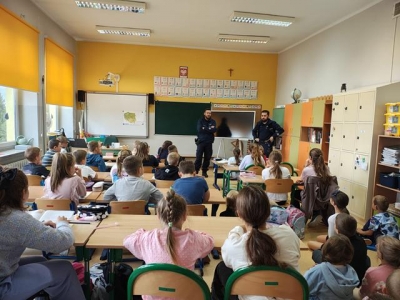 spotkanie z policjantem