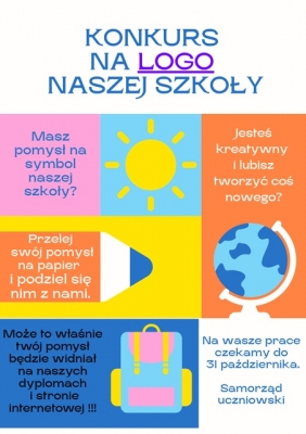 Konkurs na logo naszej szkoły