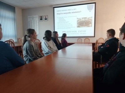 Z wizytą w Urzędzie Gminy