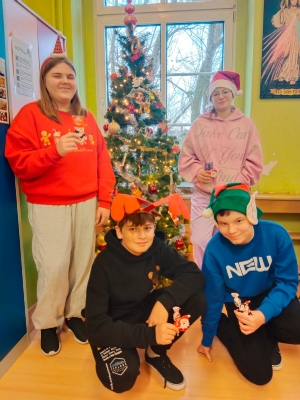 Świątecznie ubrani