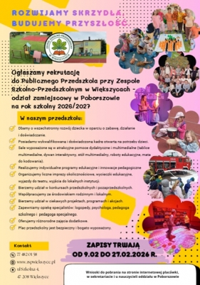 plakaty przedszkole