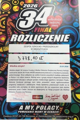 WOŚP 2026 podsumowanie