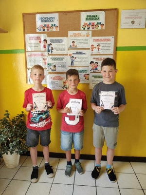 Konkurs kaligraficzny w klasach 1–3