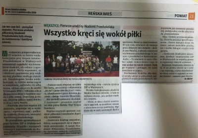 gazeta lokalna X 2019
