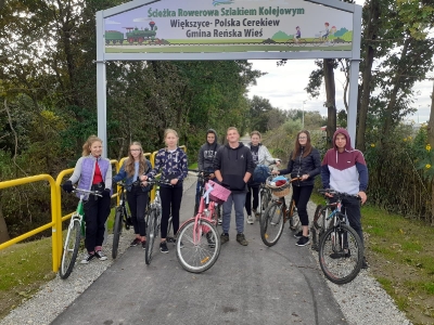 Wycieczka rowerowa kl. VIII