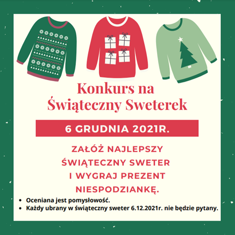 Świąteczny sweterek