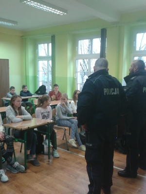 spotkanie z policjantem