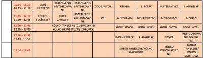 plan lekcji 2018/2019