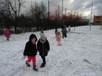zimowe spacery