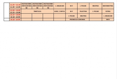 Plan lekcji 2019/2020