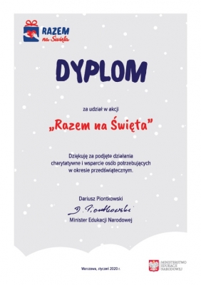 Podziękowanie