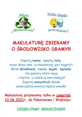 Zbiórka makulatury