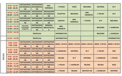 Plan lekcji 23 24